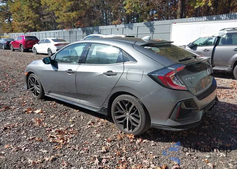 2020 Honda Civic Sport z USA, uszkodzony, nr VIN SHHFK7H49LU417691